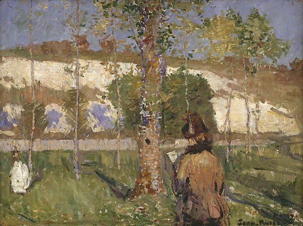 John Peter Russell Loing at Moret